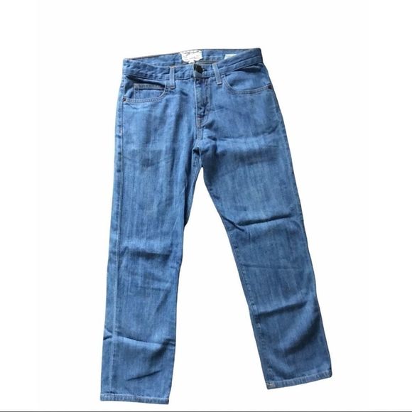 Current Elliott The Boyfriend cropped jeans - Picture 1 of 4
